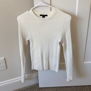 Forever 21 white sweater